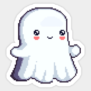 Friendly Ghost Sticker